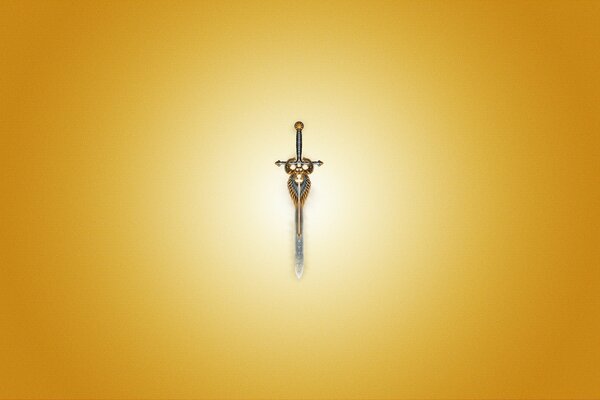 The legendary sword from the game