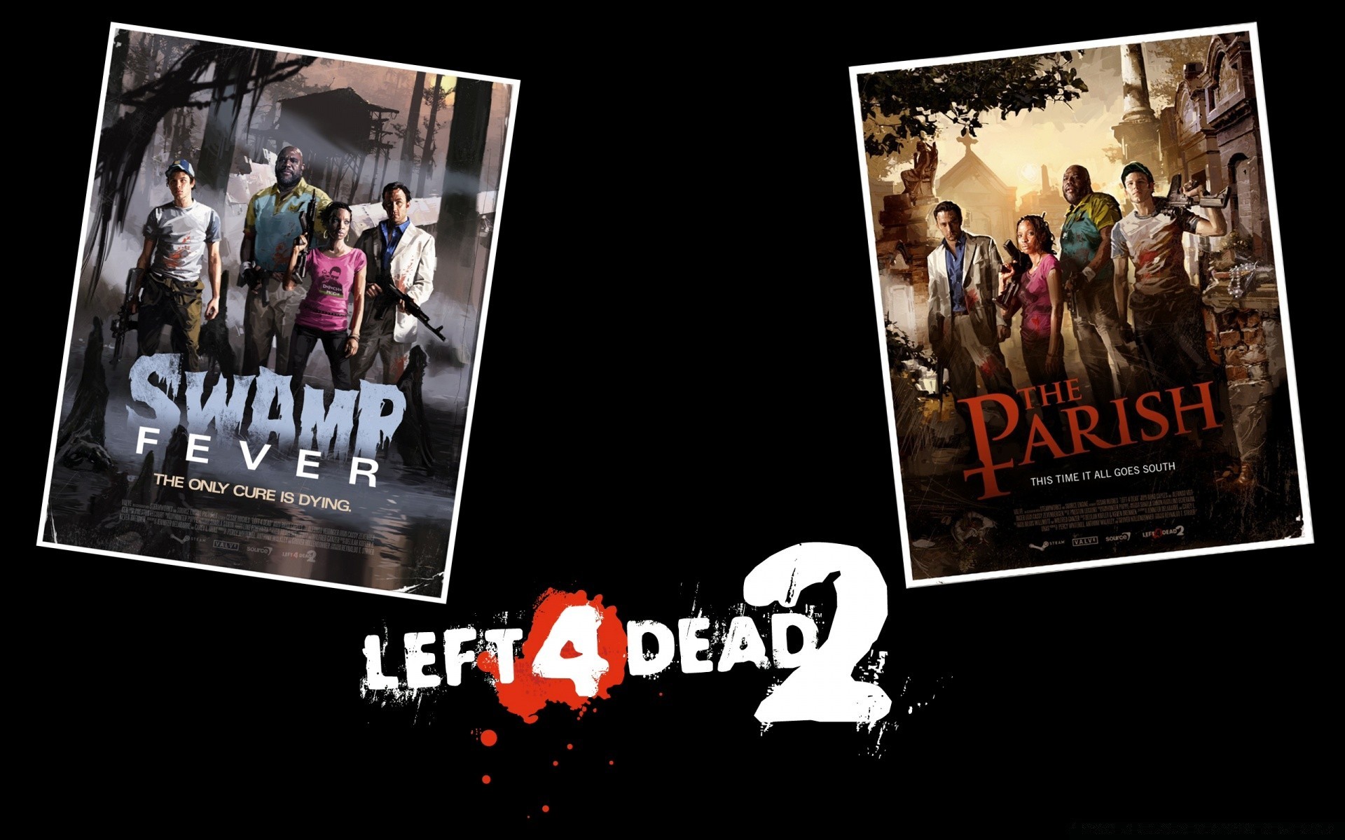 left 4 dead illustration desktop