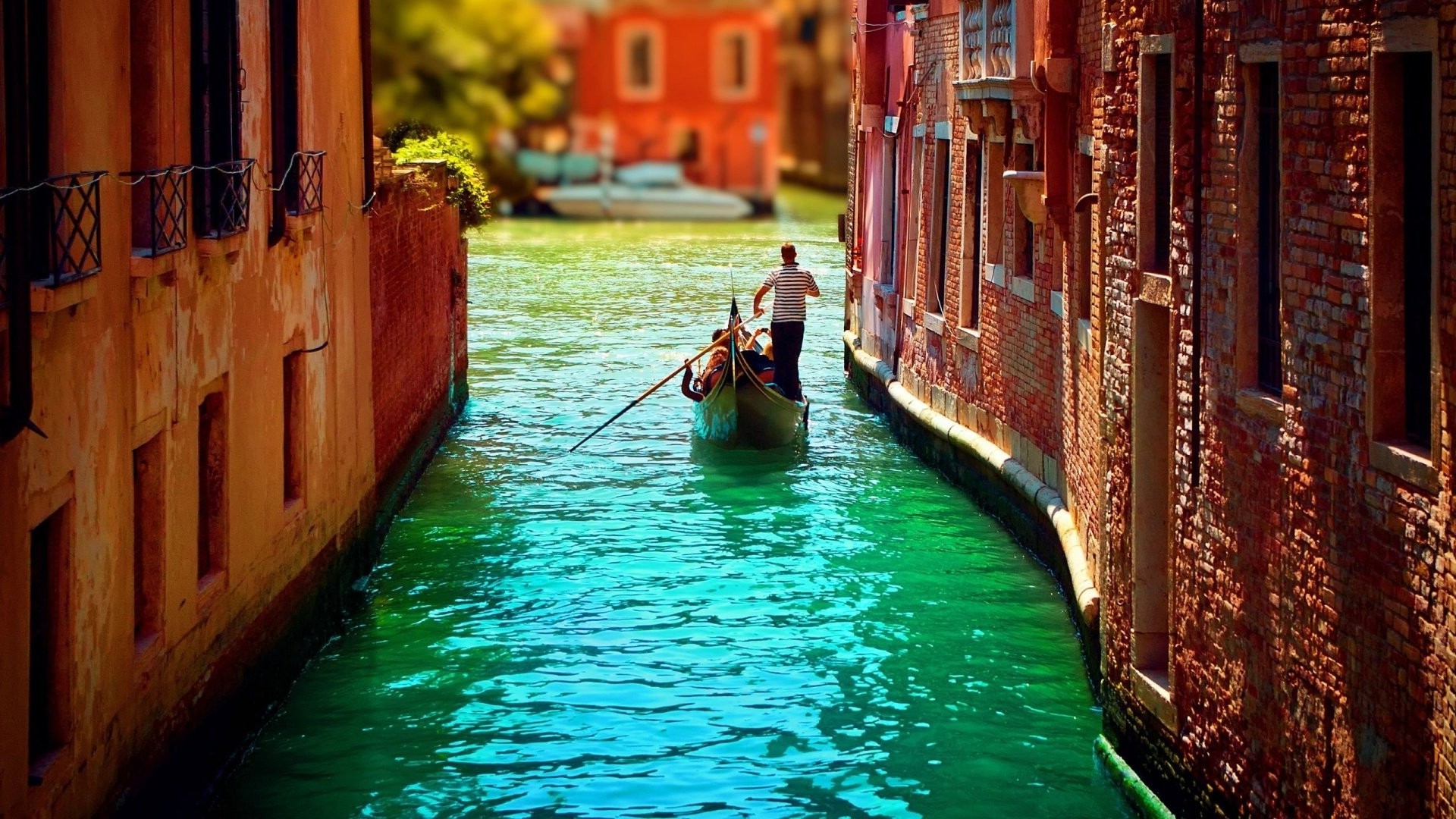 city and architecture gondola canal venetian water gondolier travel boat architecture street river city lagoon old bridge outdoors traditional reflection building
