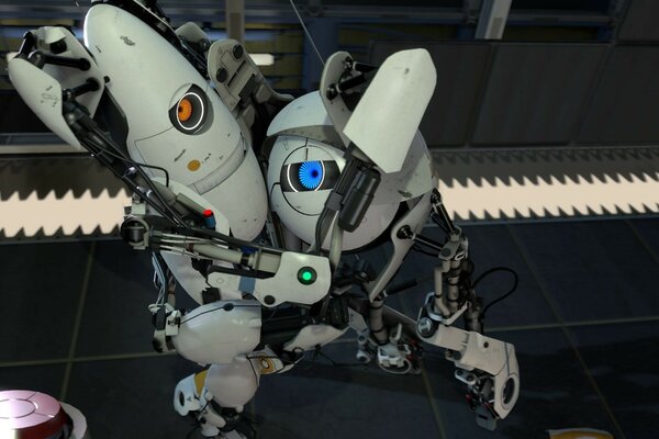 Robot hugs, the best technology