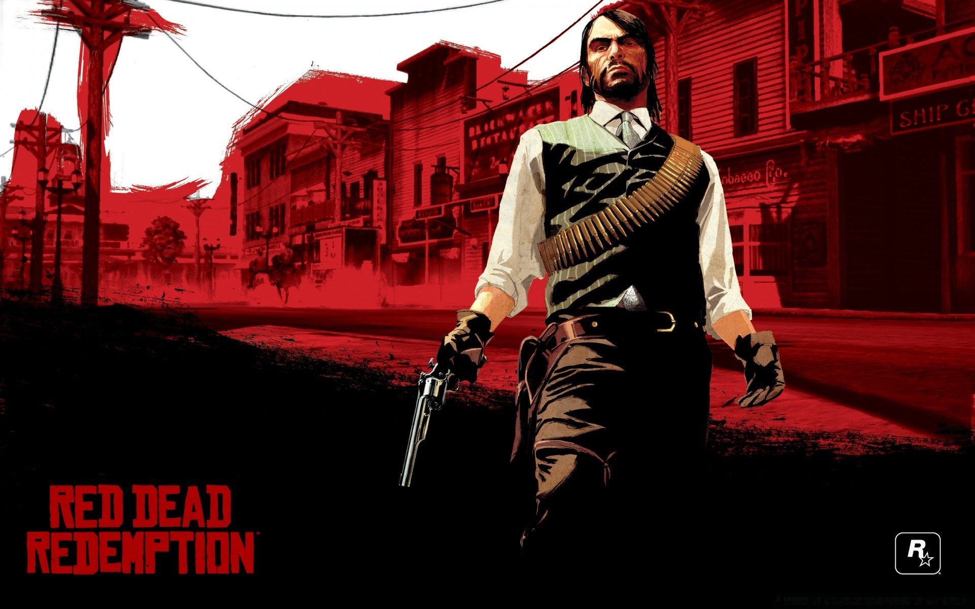 red dead redemption man adult