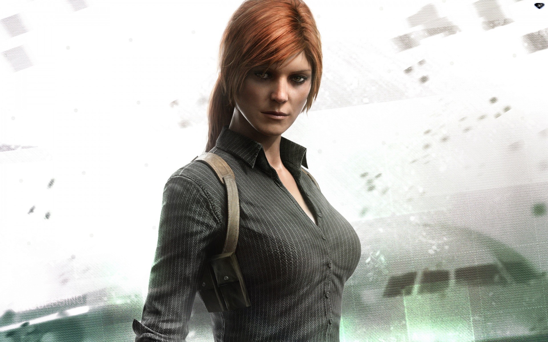 splinter cell woman adult blur one business portrait wear indoors window