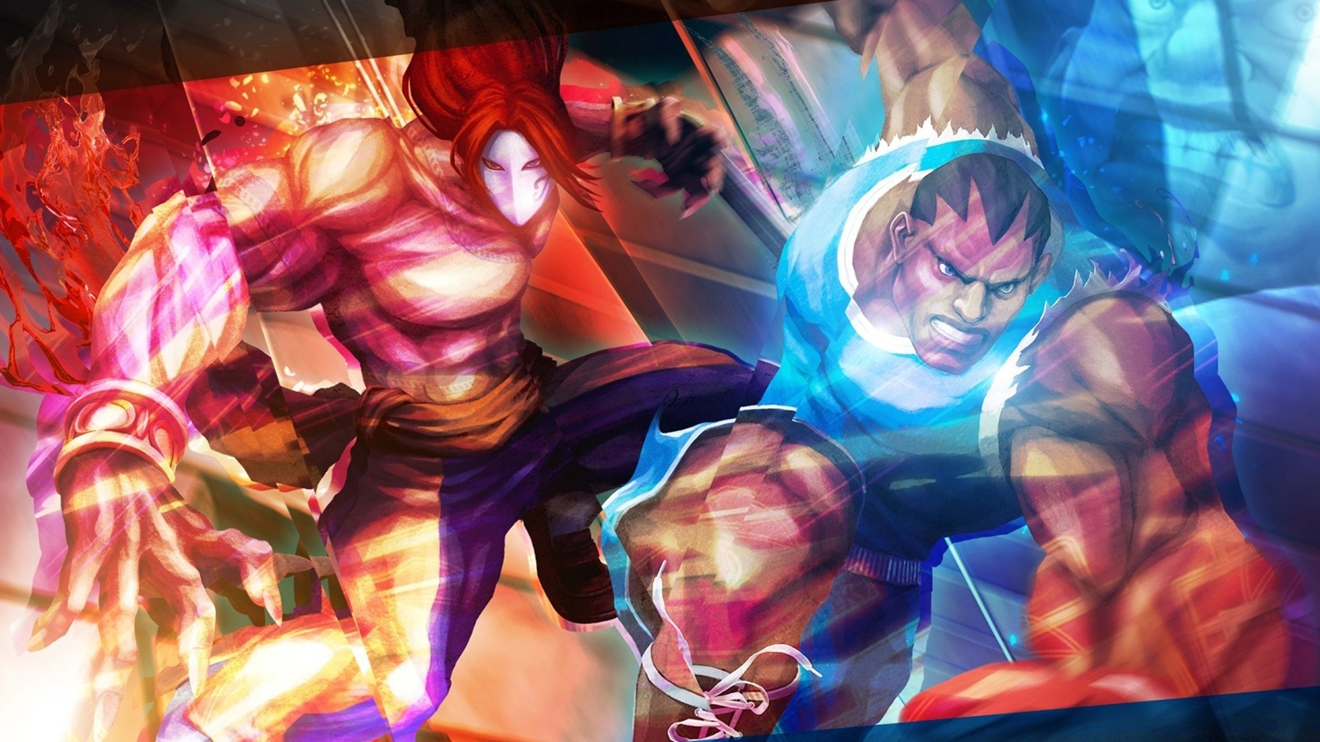 street fighter art bright blur abstract music celebration fun