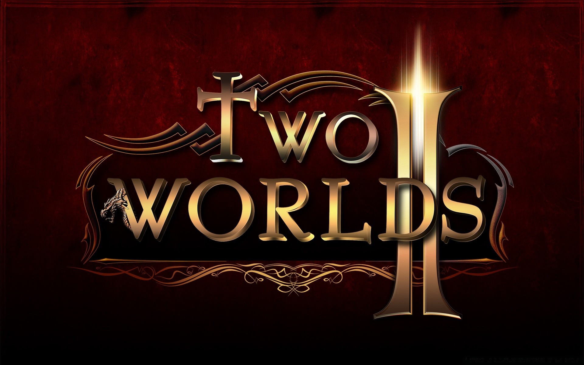 two worlds desktop banner symbol bill celebration label gold text