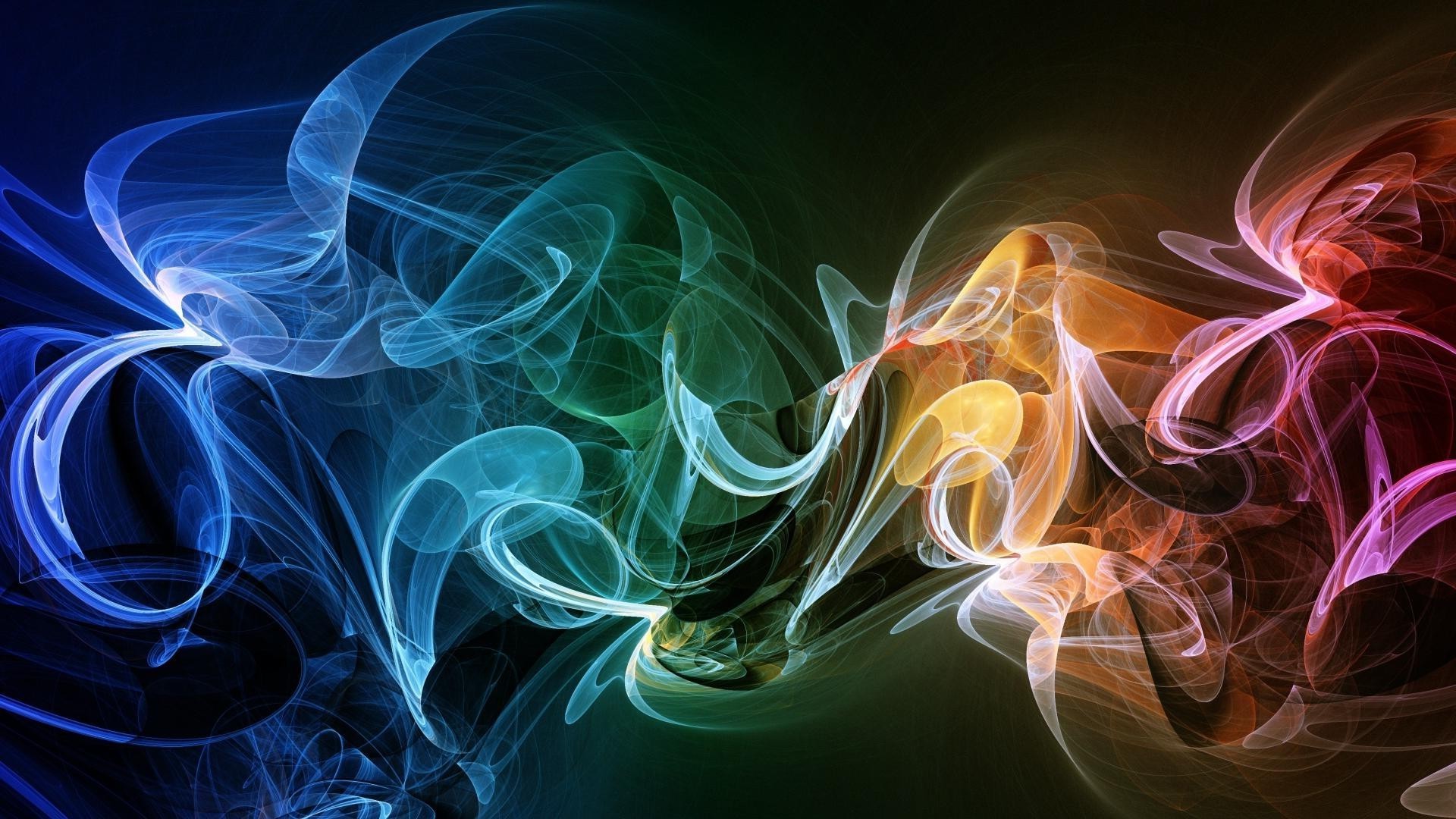 abstract dynamic wave motion curve design flow smoke flame stream pattern light fractal background wallpaper desktop effect illustration energy science