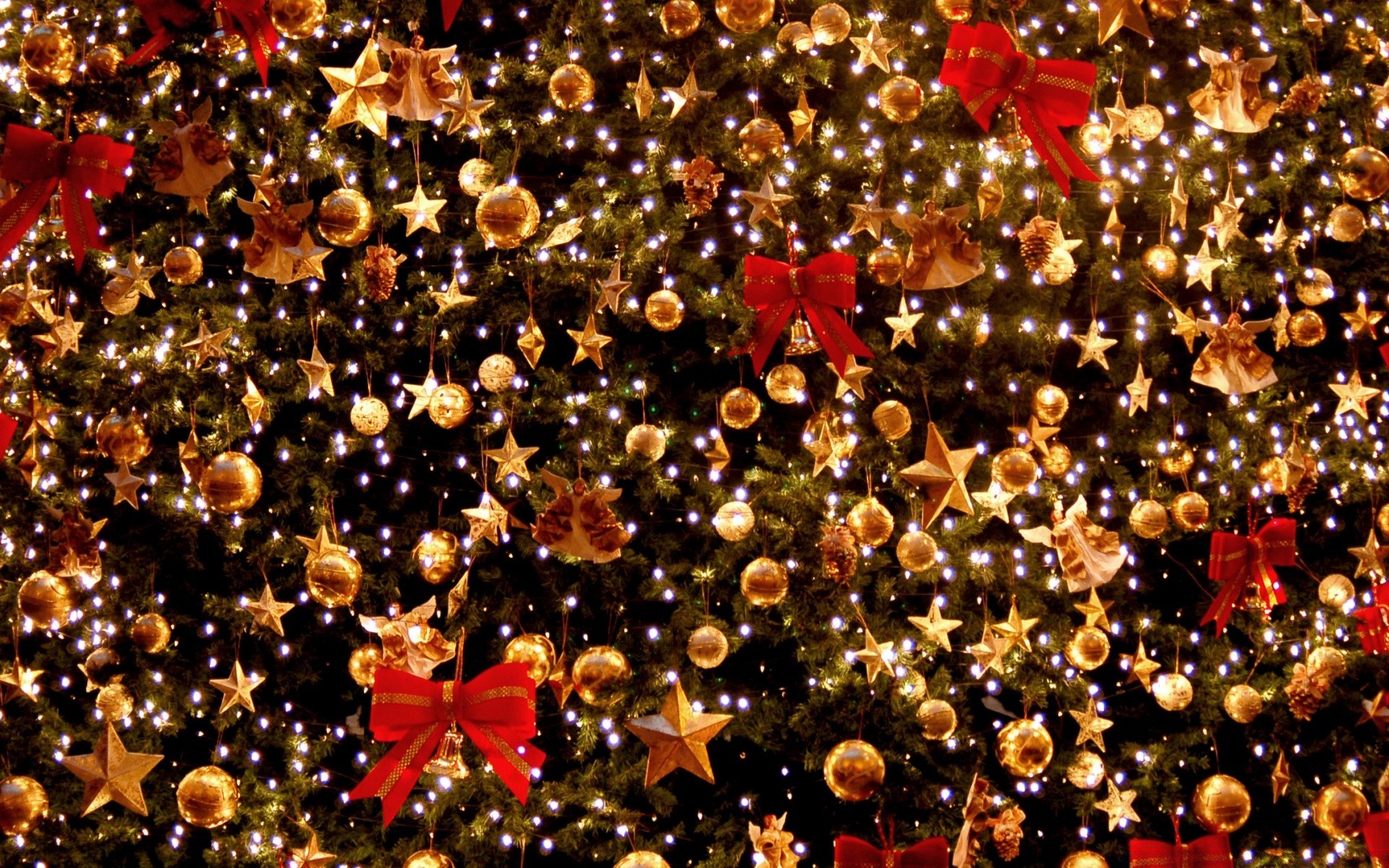 christmas celebration decoration desktop winter pattern shining merry glisten ball gold color abstract season texture design bright