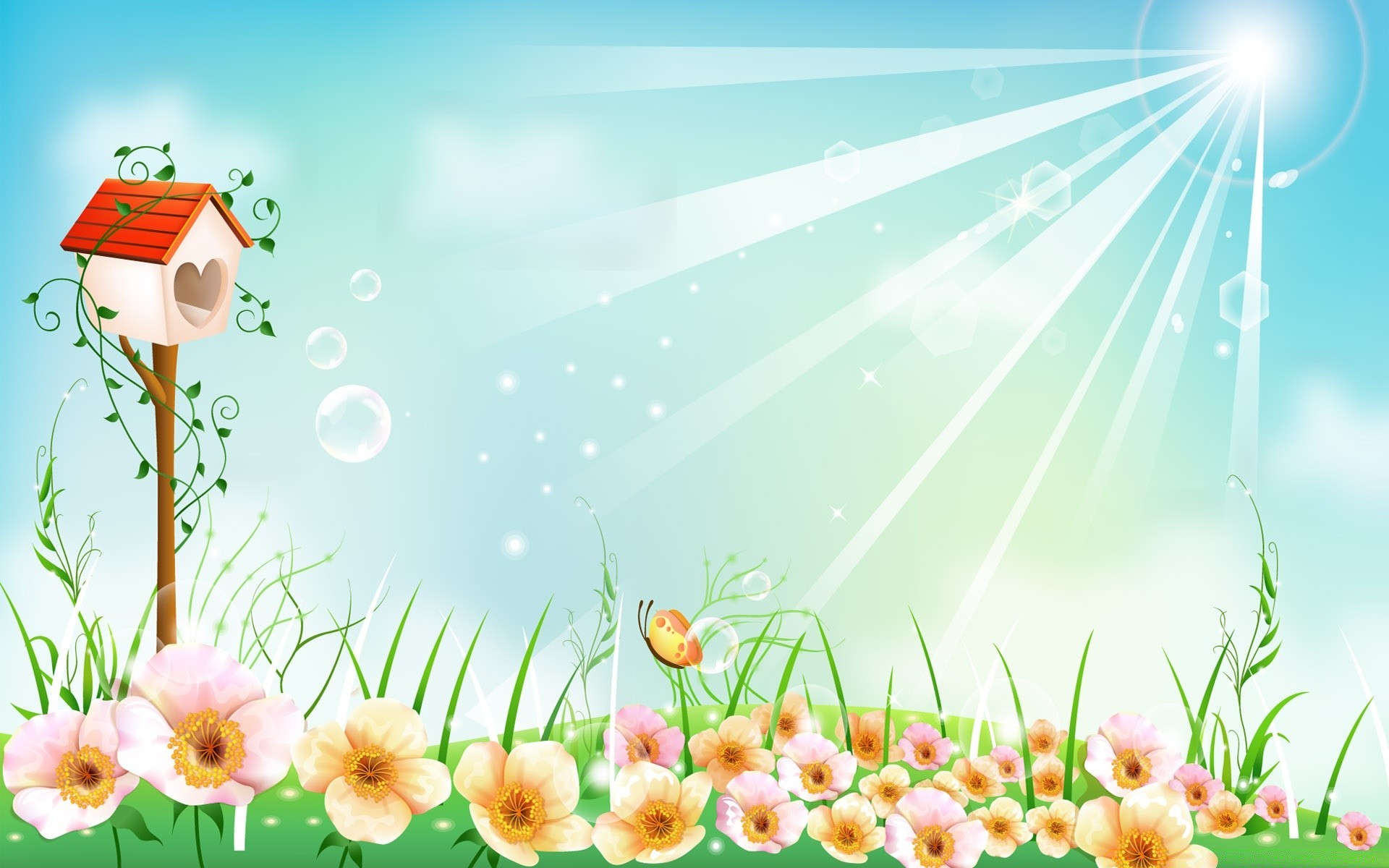 easter flower nature summer flora grass field sun leaf hayfield bright desktop floral garden fair weather growth rural season