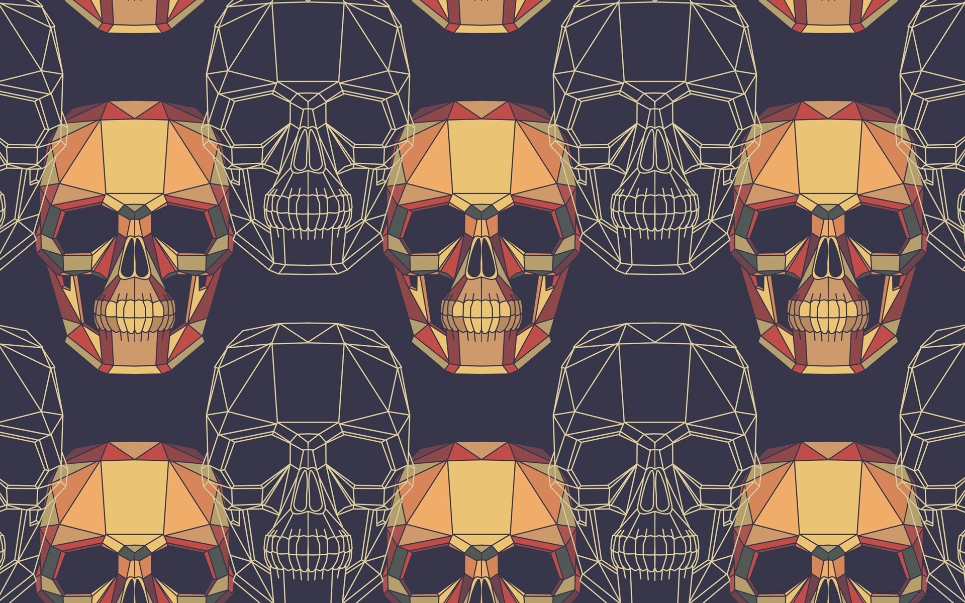 halloween illustration vector decoration seamless pattern graphic retro design art wallpaper textile element ornate vintage shield abstract