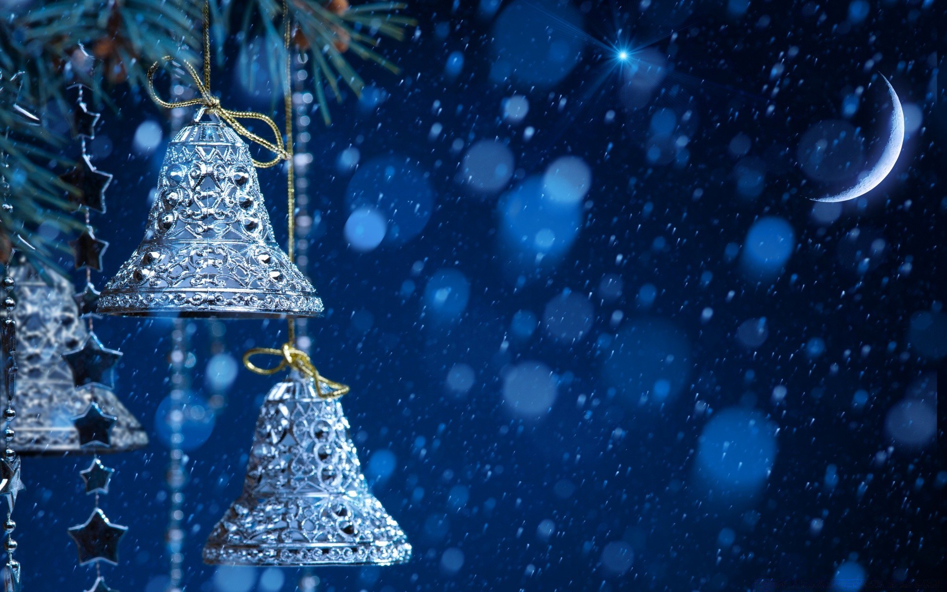 new year winter christmas desktop cold merry bubble shining light celebration sphere decoration snowflake ball snow frozen