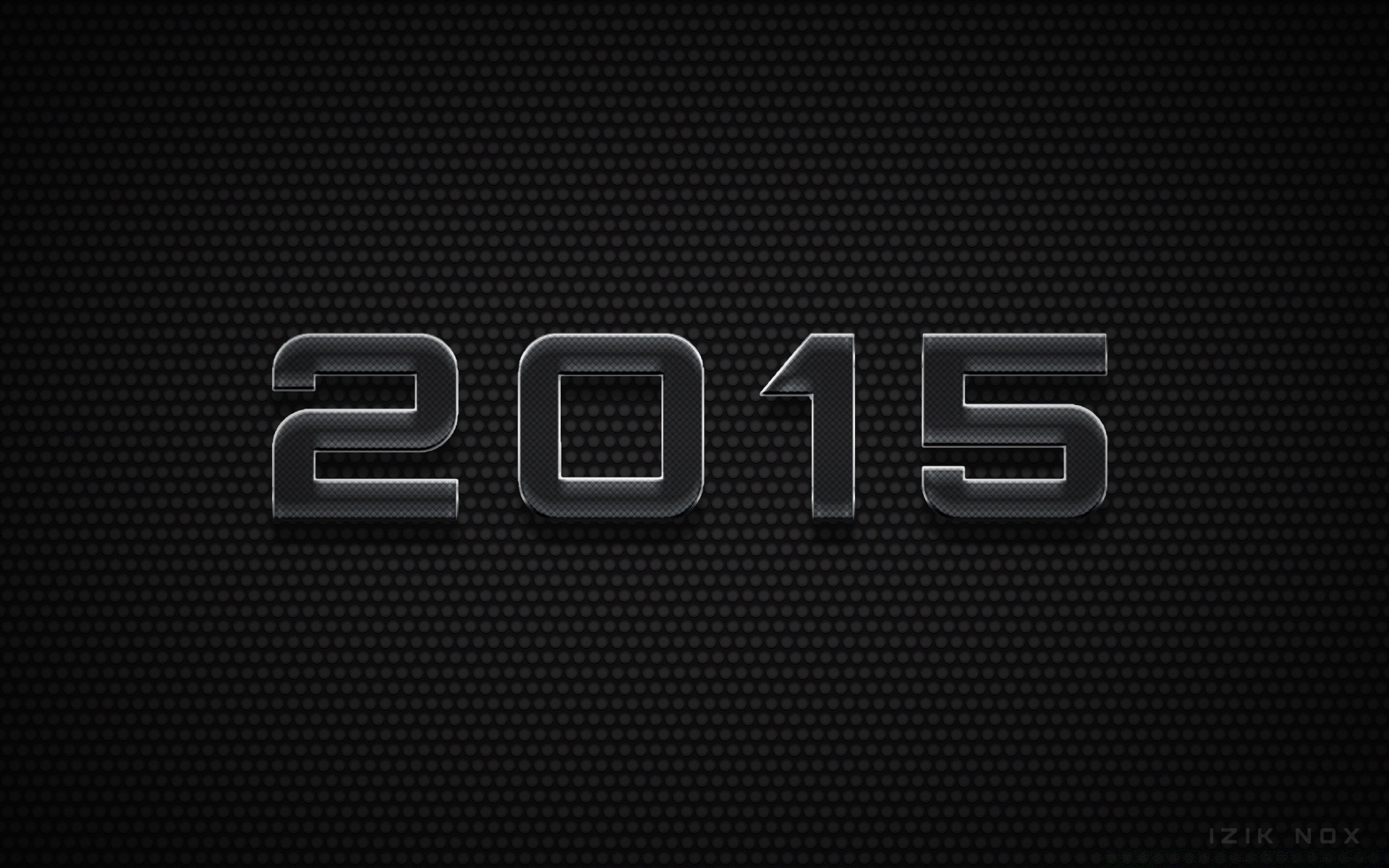 new year desktop metallic design display technology
