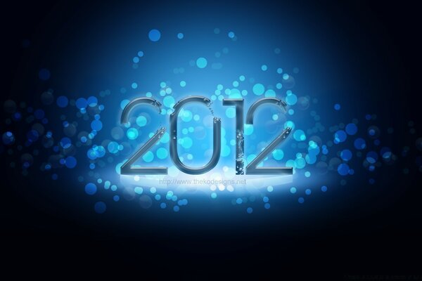 Happy New Year postcard from the seabed