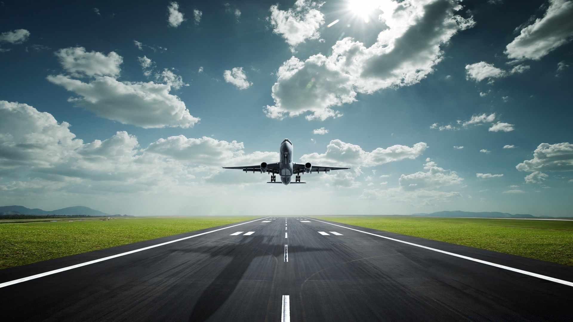 aviation transportation system asphalt sky airplane vehicle travel road aircraft fast airport tarmac traffic guidance