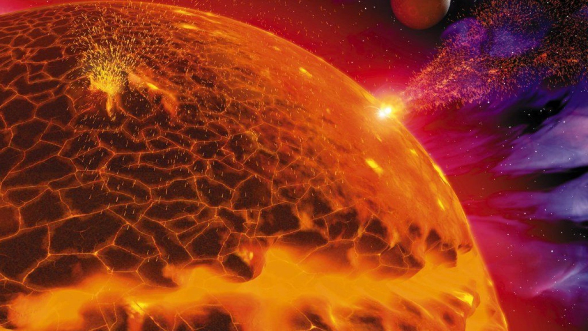 planets science abstract light desktop astronomy flame fantasy energy galaxy blur illustration art texture futuristic biology moon space luminescence color