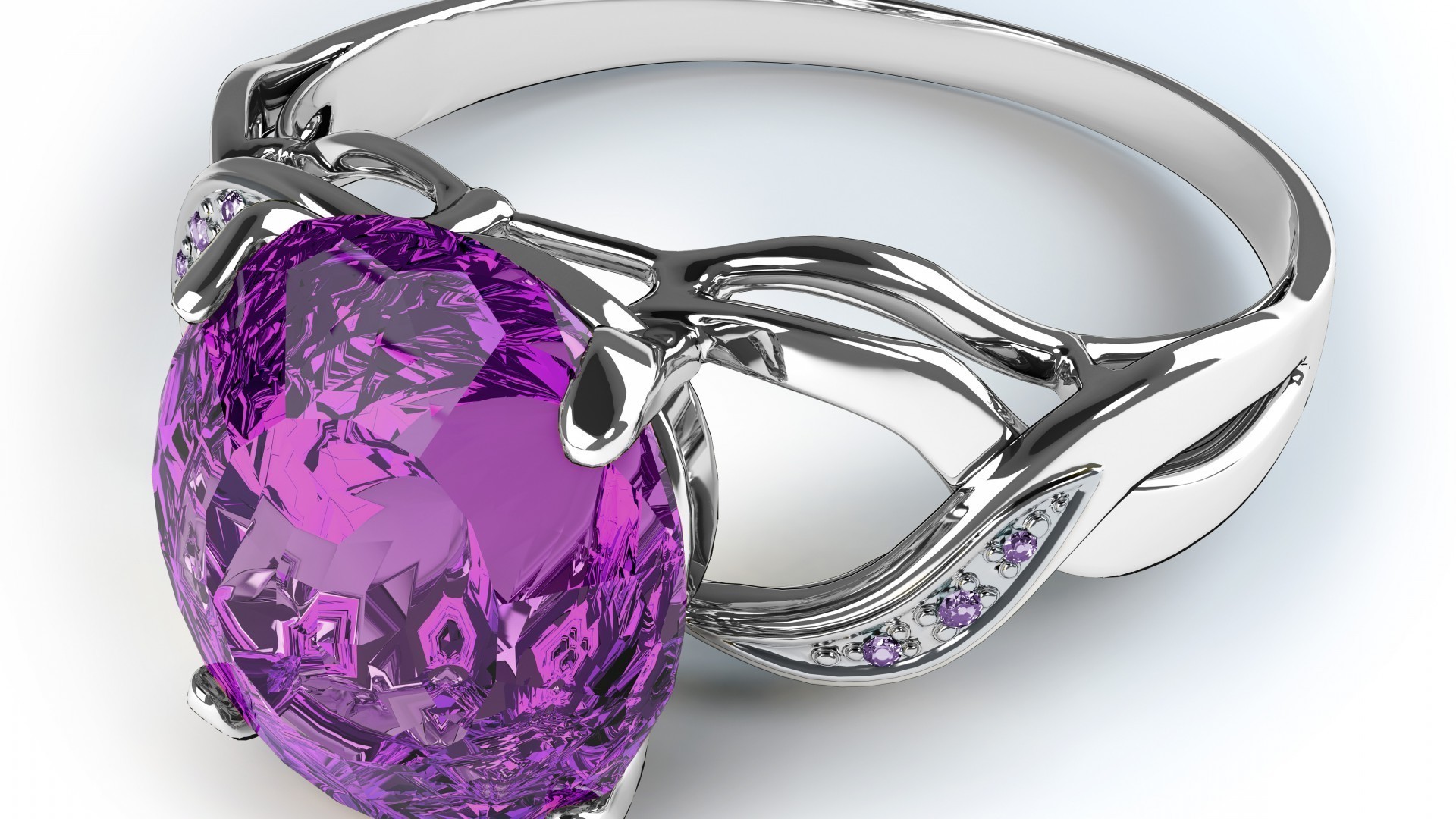 creative fashion jewelry glass accessory luxury shining precious bright romance reflection elegant desktop