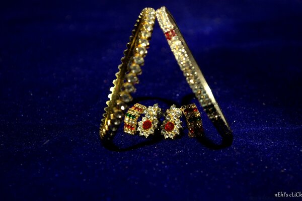 Luxury jewelry with stones