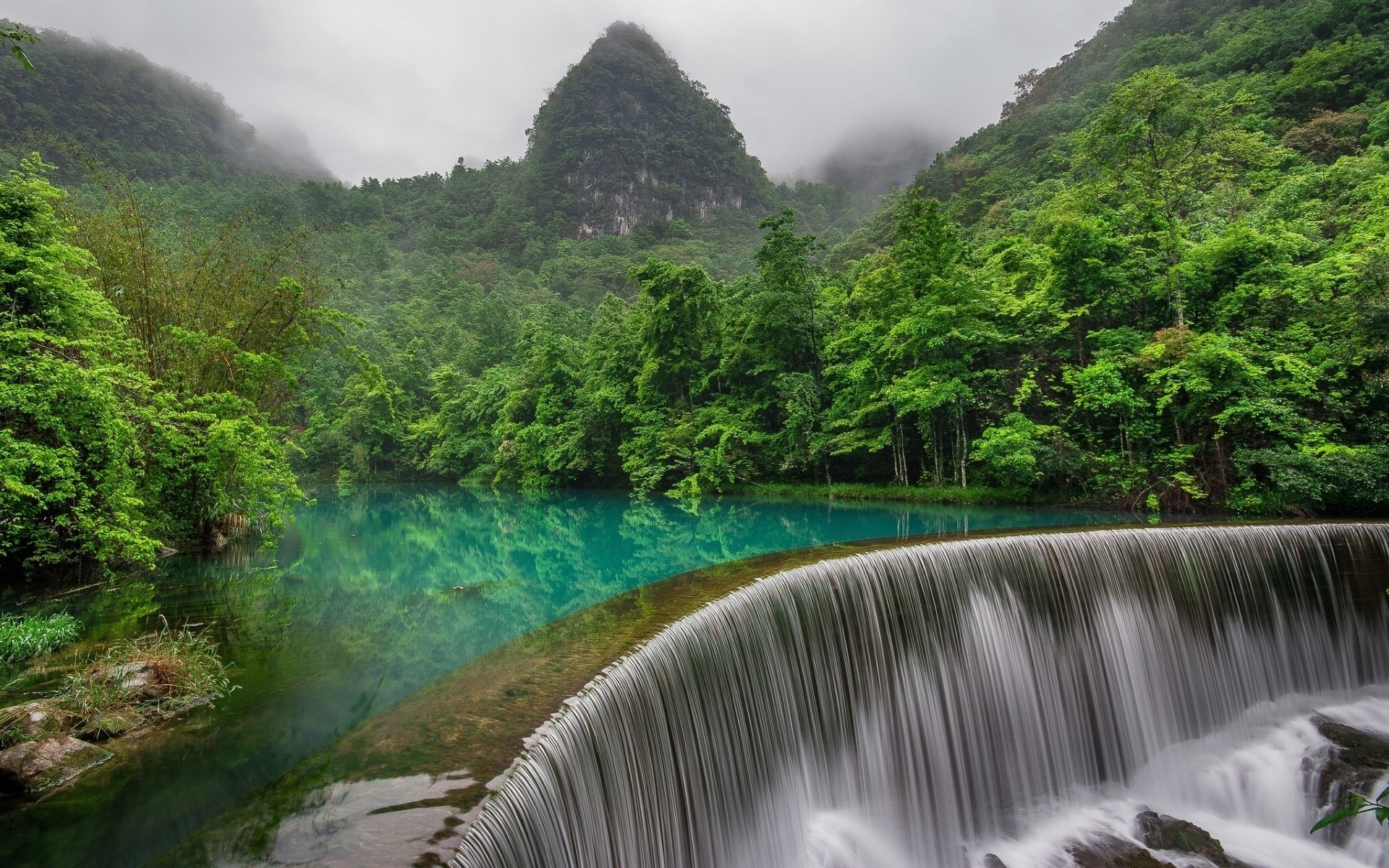 landscapes water waterfall river landscape nature wood travel stream mountain rainforest flow rock outdoors tree cascade tropical summer jungle scenic