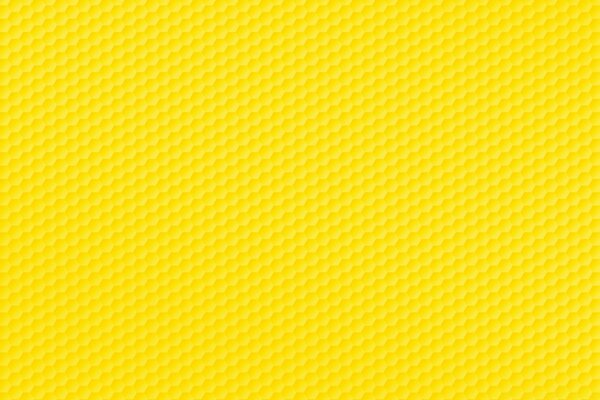 Yellow wallpaper with convex texture