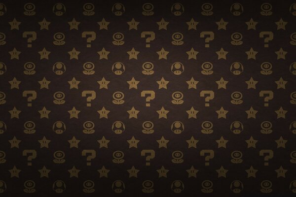 Texture repetition retro pattern