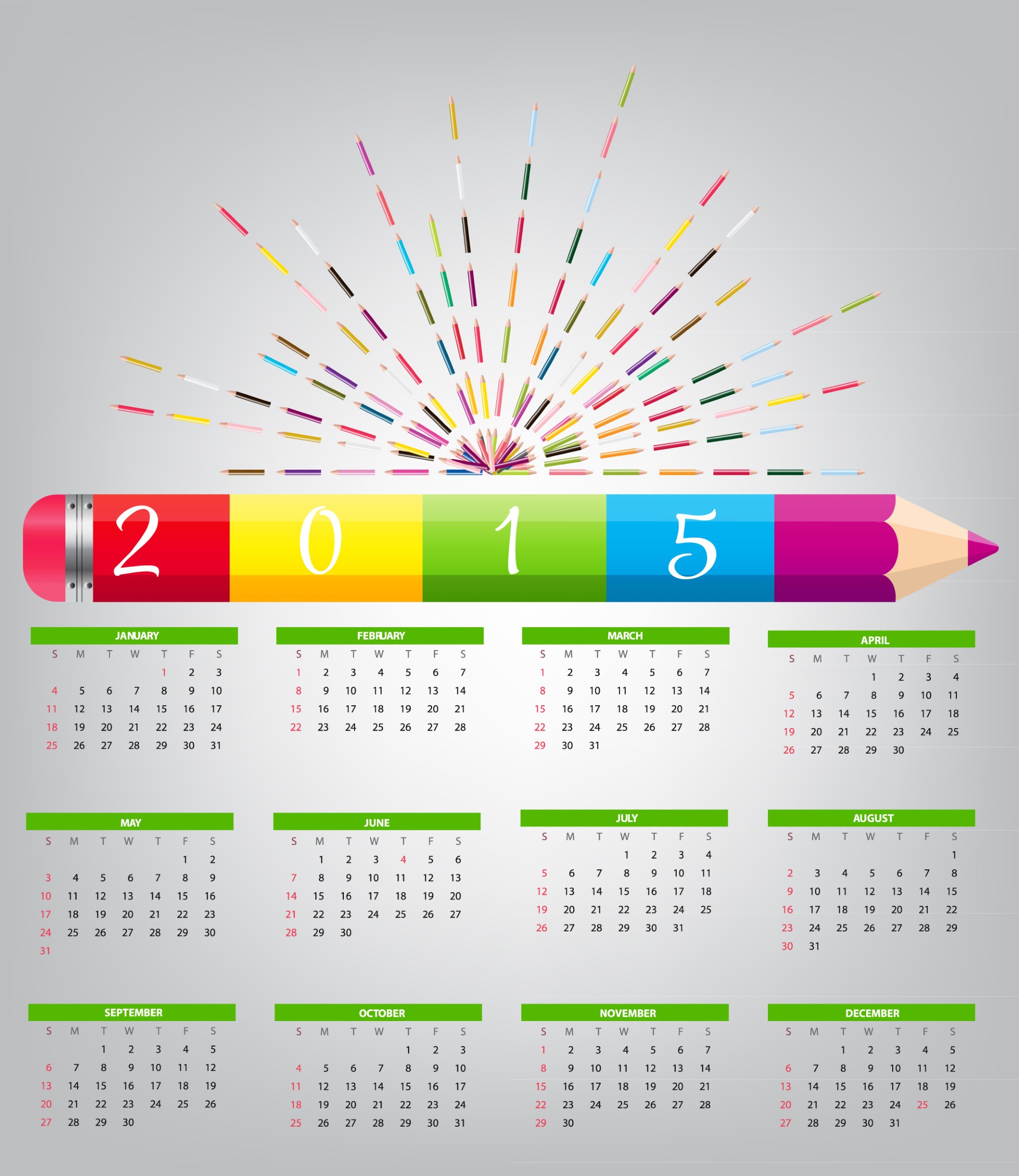 new year graphic design calendar time planner illustration diary agenda design date schedule