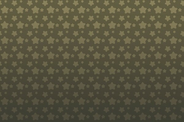 Seamless floral pattern on a green background