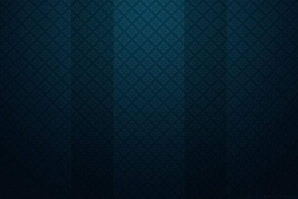 Window stained glass in black and blue