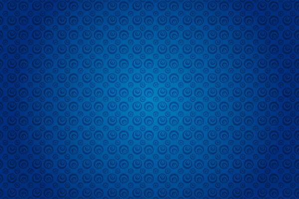 Illustration of blue circles in blue