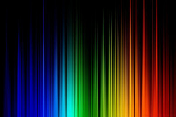 Desktop wallpapers pillar rainbow colors
