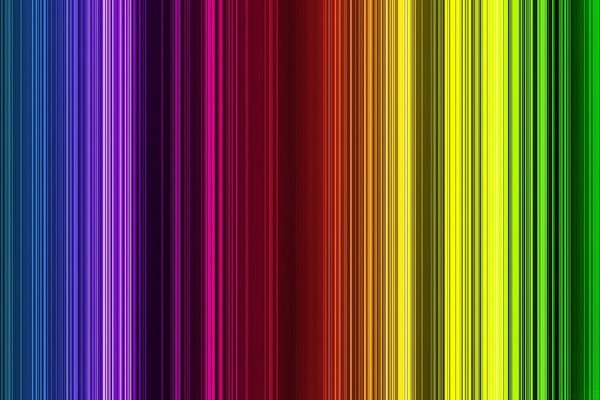 Illustration of a rainbow for sticking for hours