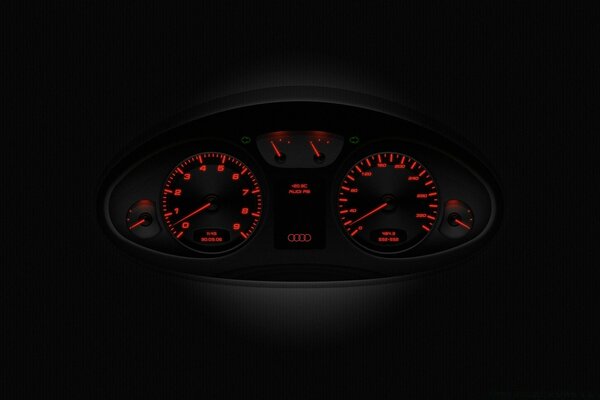 Dial instrument dashboard autmobile