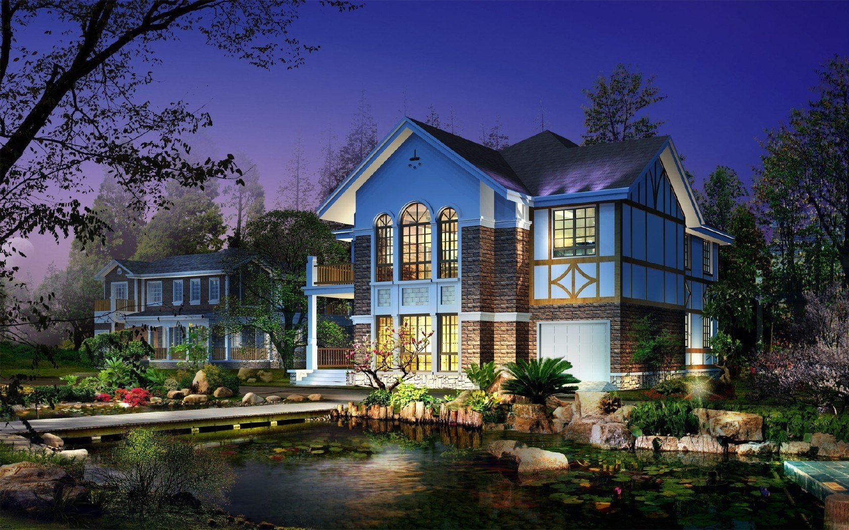 landscapes house home luxury architecture family building real front estate residential bungalow outdoors lawn yard