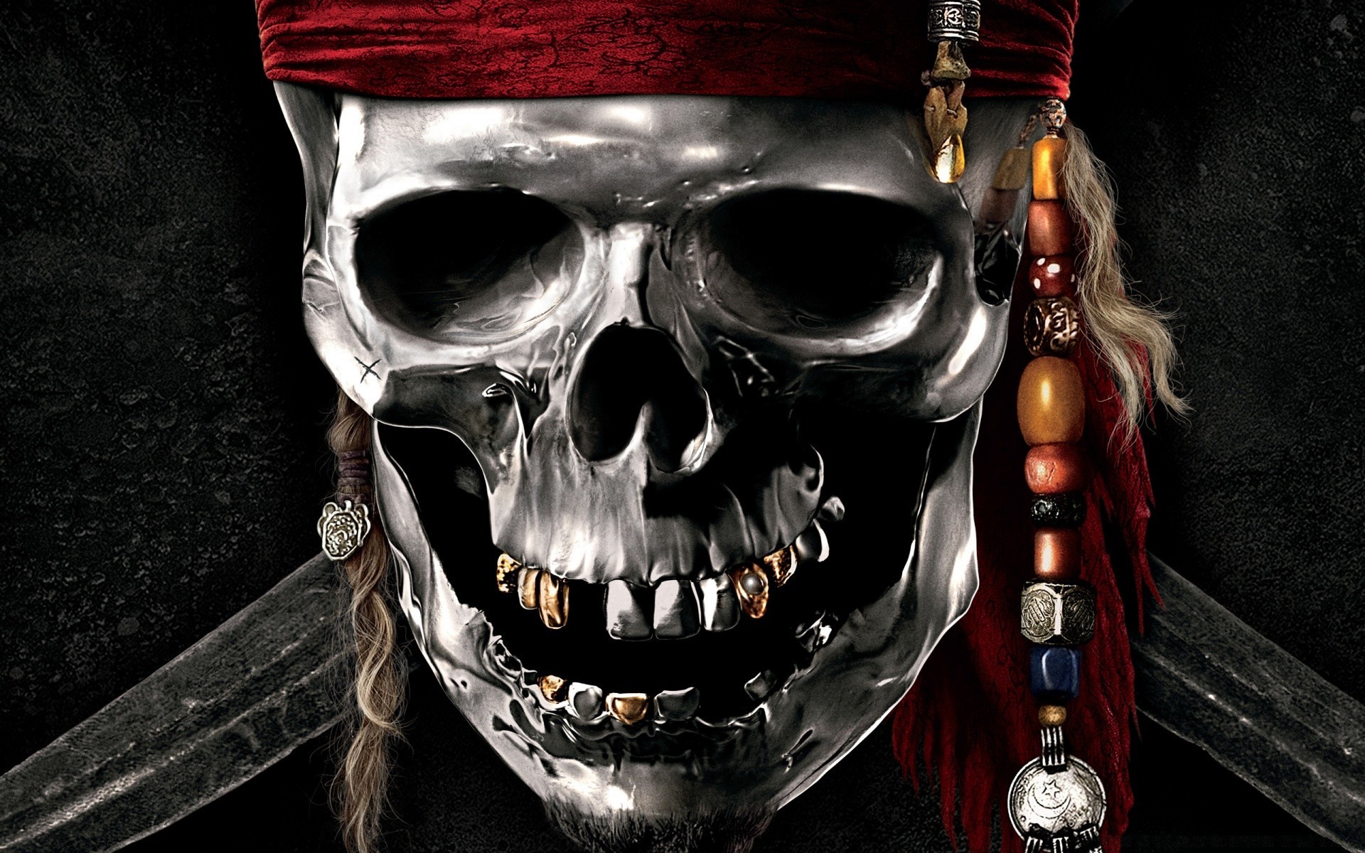 pirates of the caribbean halloween skull dark mask horror costume scary