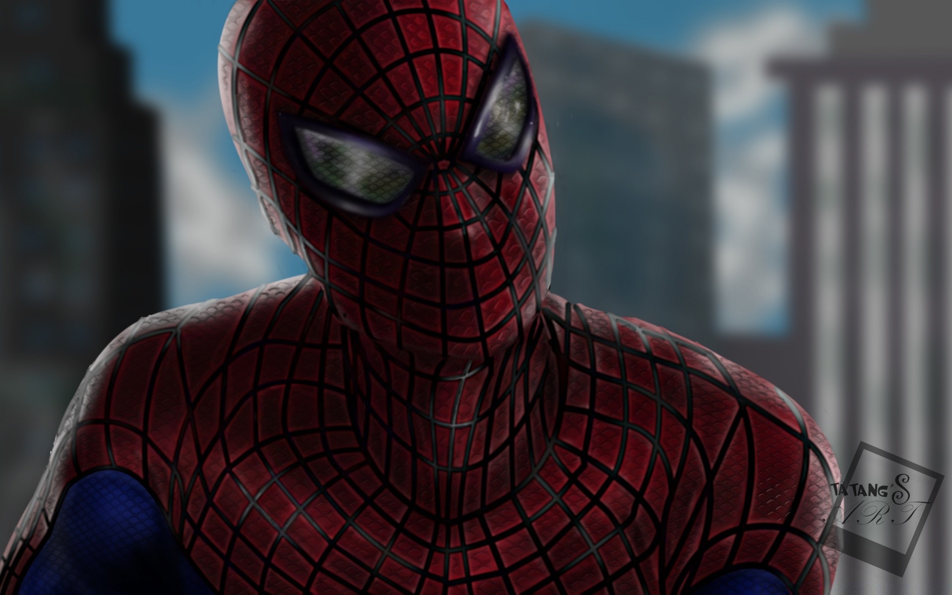 spider-man one portrait man color