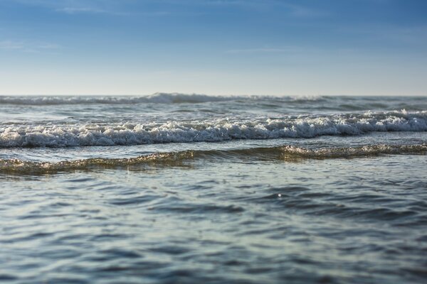 Several waves in the morning hours