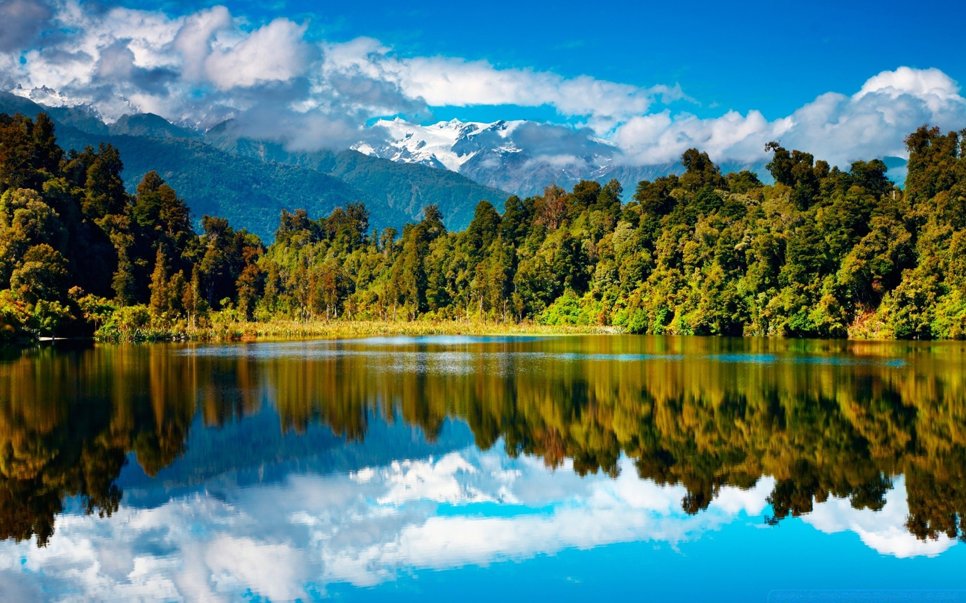 lake reflection water nature outdoors landscape scenic sky wood tree travel daylight mountain river summer