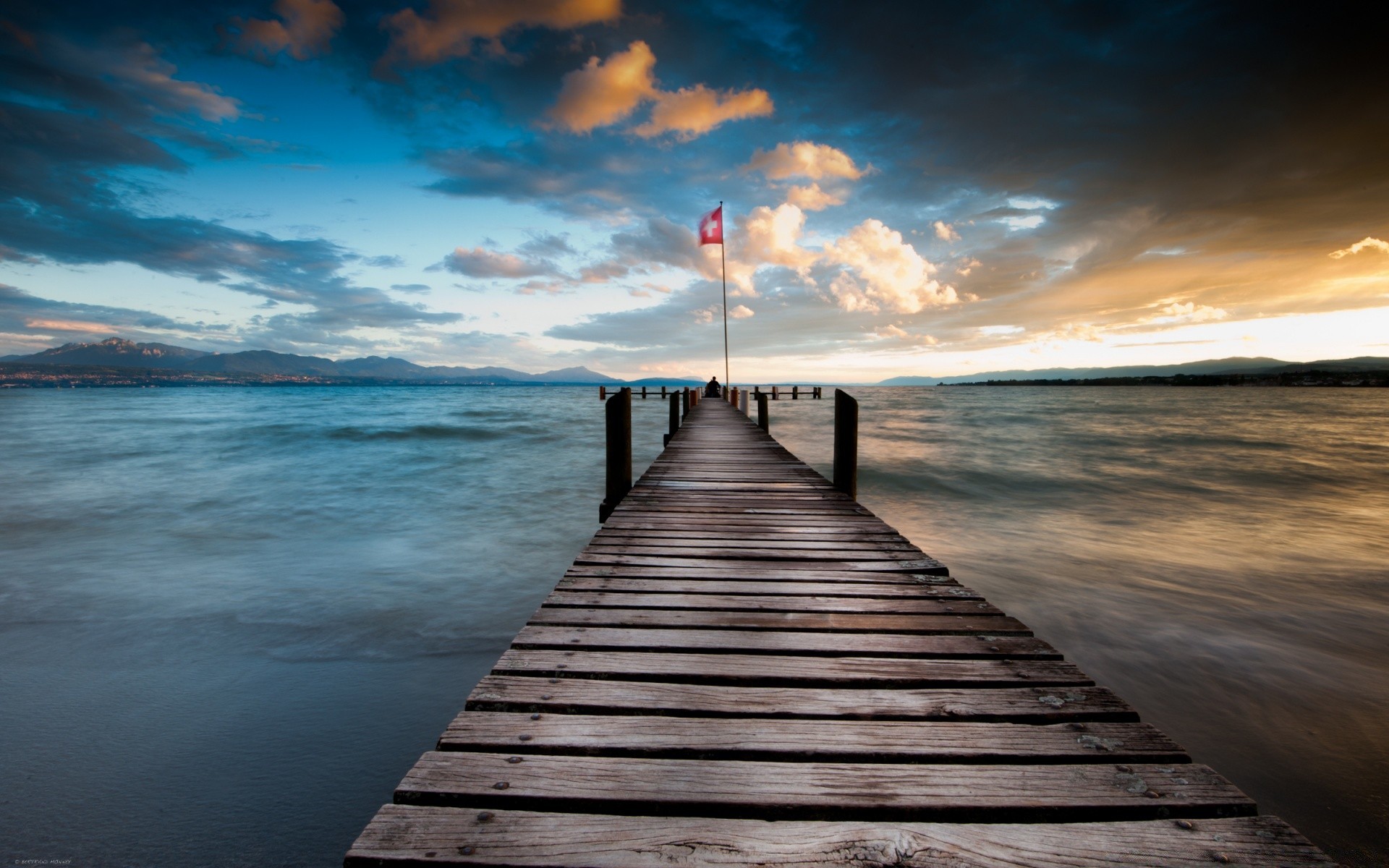 lake sea beach water ocean sunset jetty pier sun sky dawn seascape boardwalk nature cloud seashore landscape summer dusk horizon travel