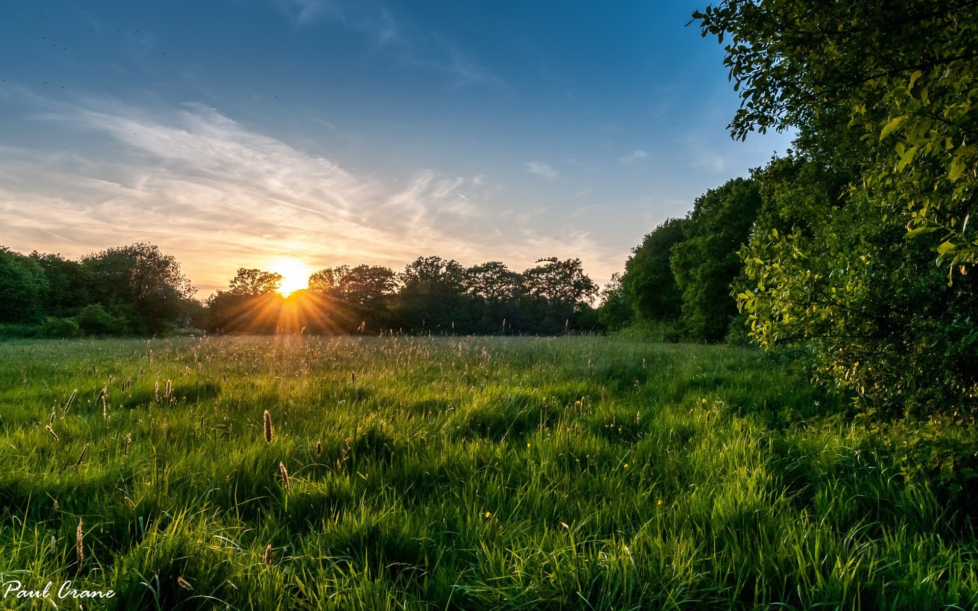 landscapes landscape sun dawn nature rural grass fair weather field sunset summer countryside sky hayfield bright country outdoors tree