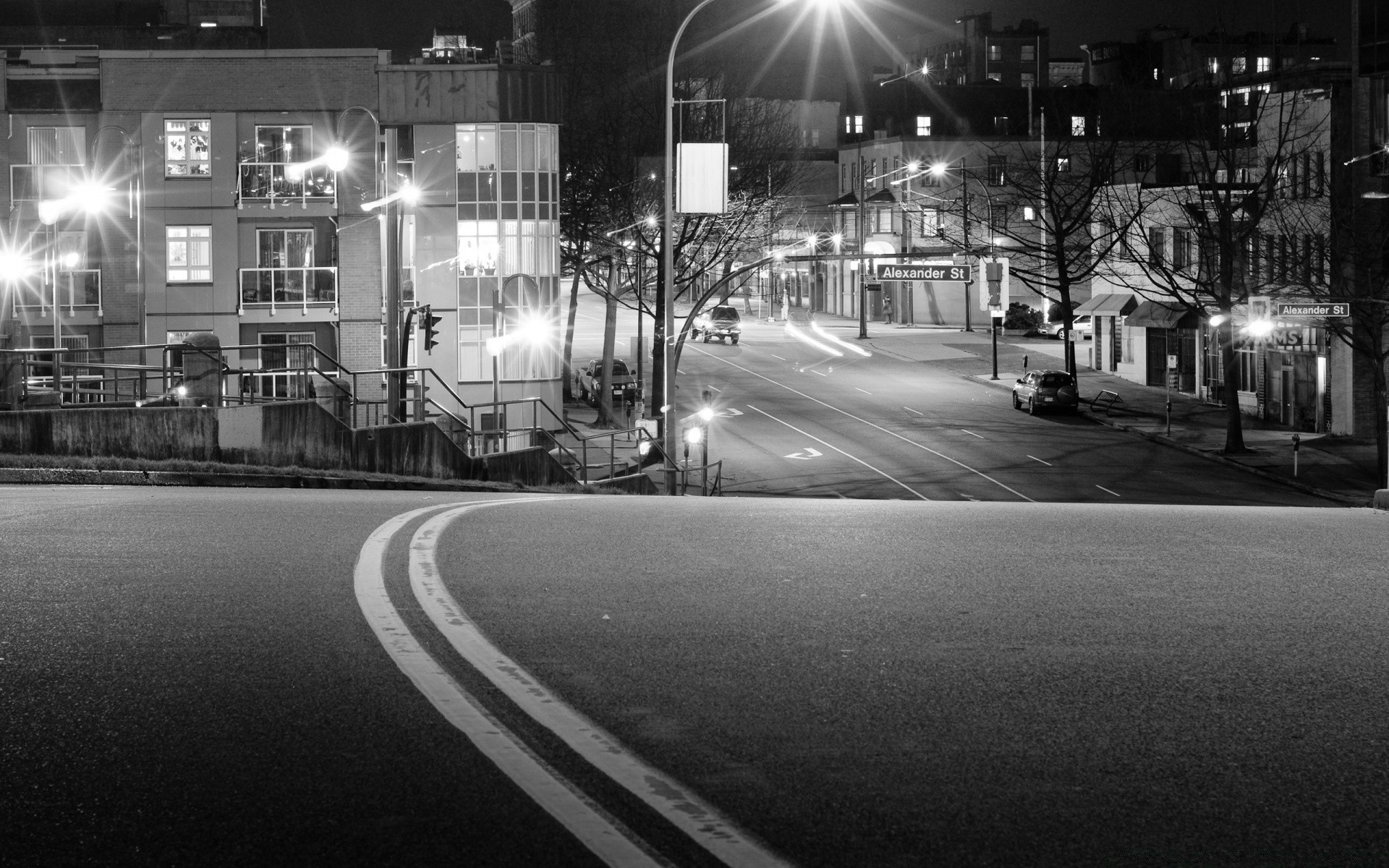 america street car blur road transportation system traffic monochrome city bus highway urban vehicle travel light downtown