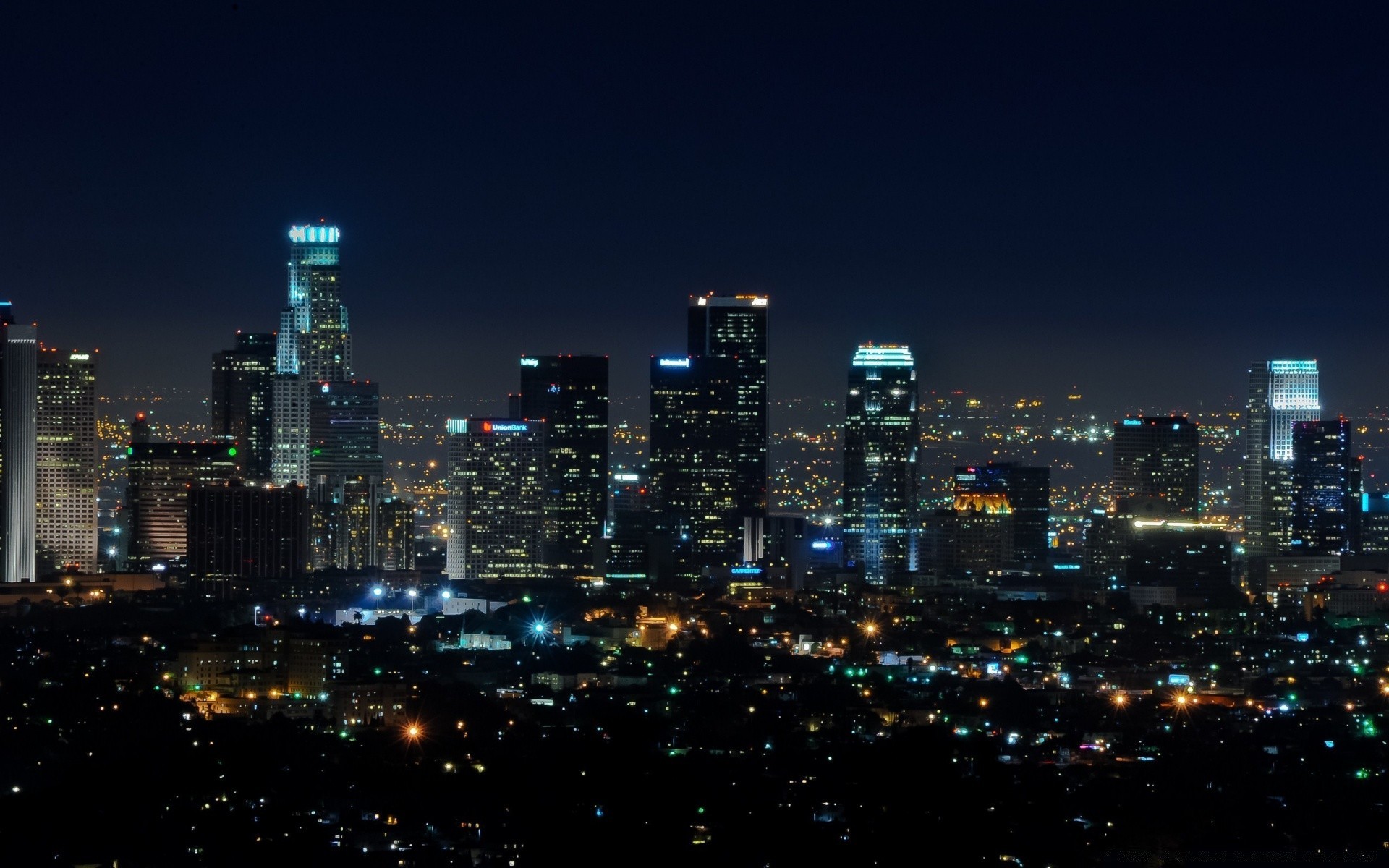 america city cityscape skyline architecture skyscraper downtown building dusk evening office tower urban business sky illuminated travel modern light finance