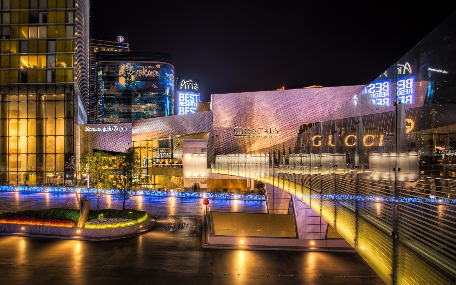 america city architecture light business dusk building illuminated evening blur travel modern reflection skyscraper urban downtown road transportation system cityscape motion bridge
