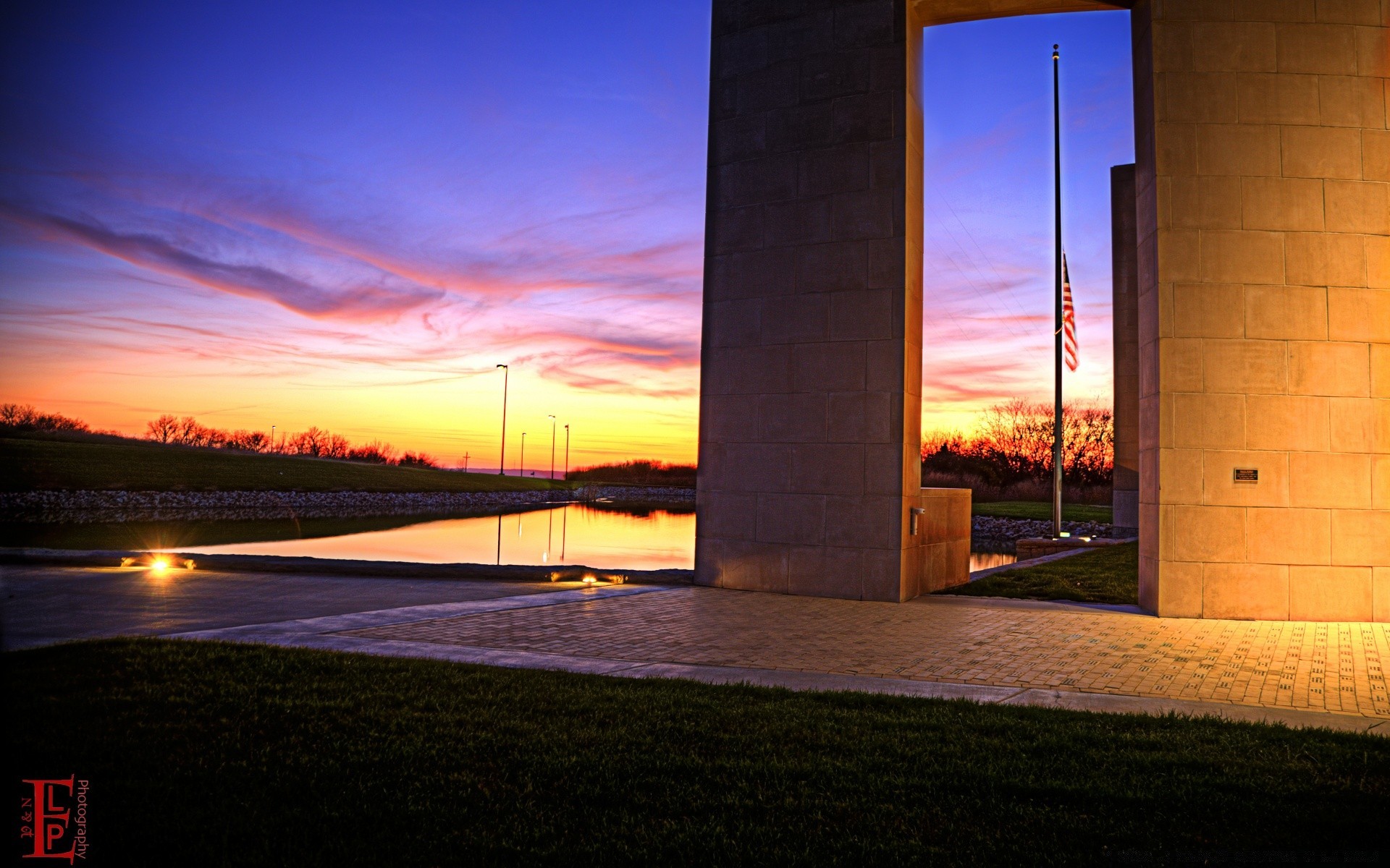 america sunset light sky dawn dusk architecture evening landscape outdoors sun travel building silhouette