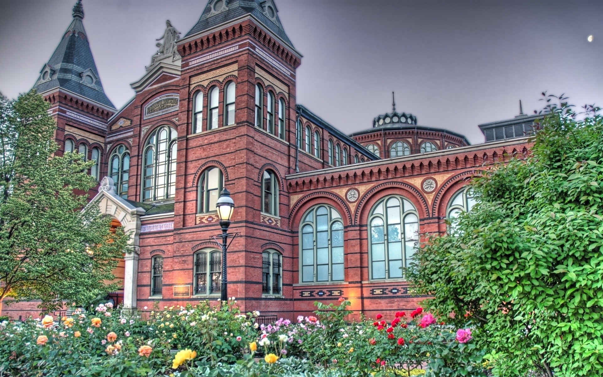 america architecture building travel city old outdoors sky castle exterior tourism ancient landmark