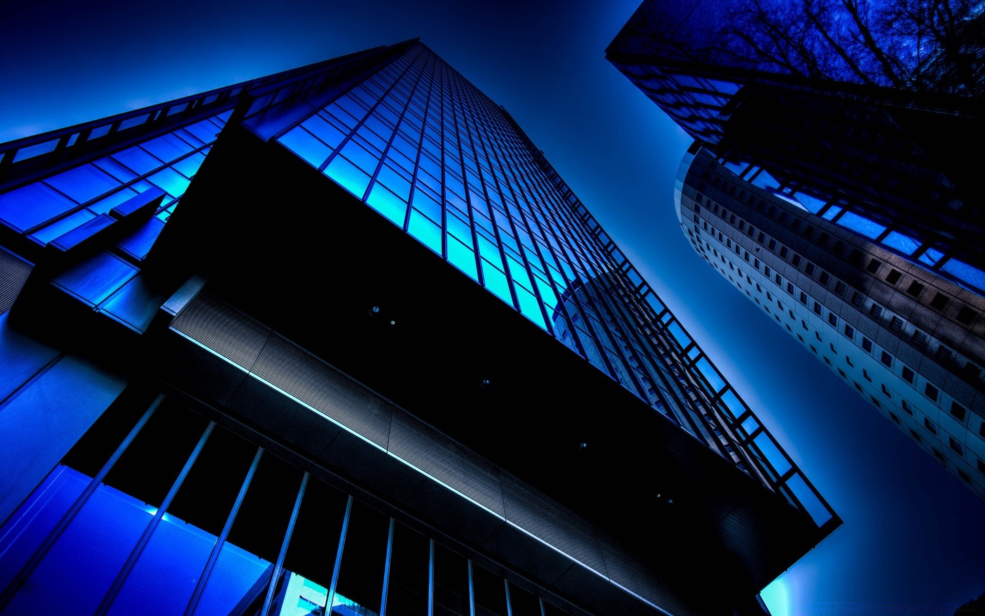 asia city architecture building reflection modern skyscraper light cityscape business urban sky downtown window futuristic office tower skyline glass