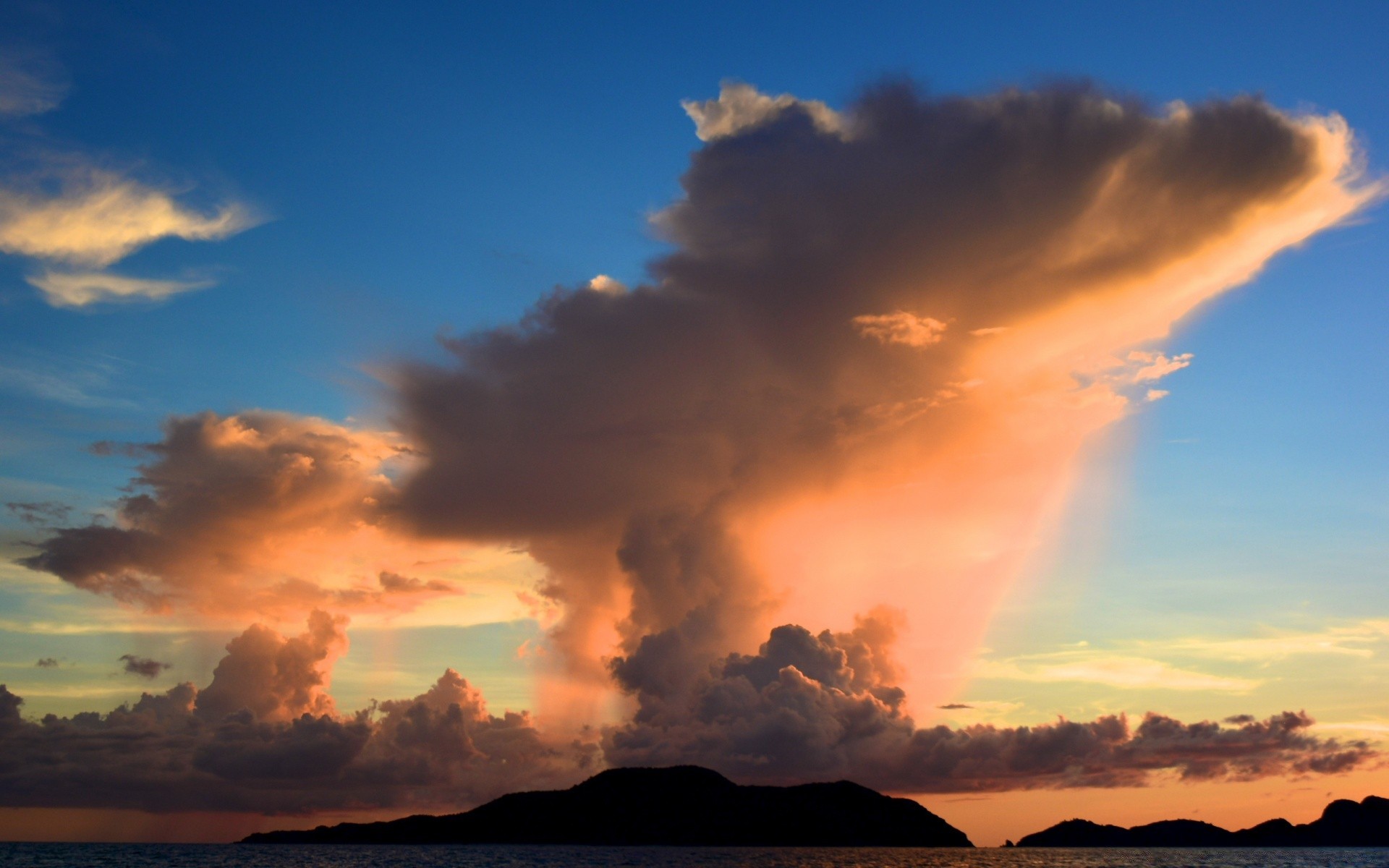 asia sunset dawn sky water sun landscape nature dusk evening summer fair weather outdoors travel sea